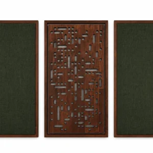 Acoustic Panel X2 and X1 Binary Diffuser Bundle